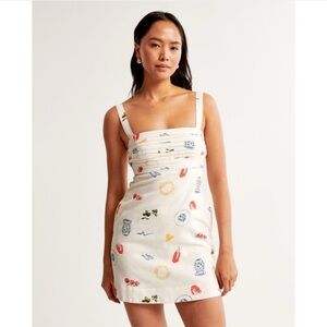 Abercrombie & Fitch Emerson Linen Skort Dress